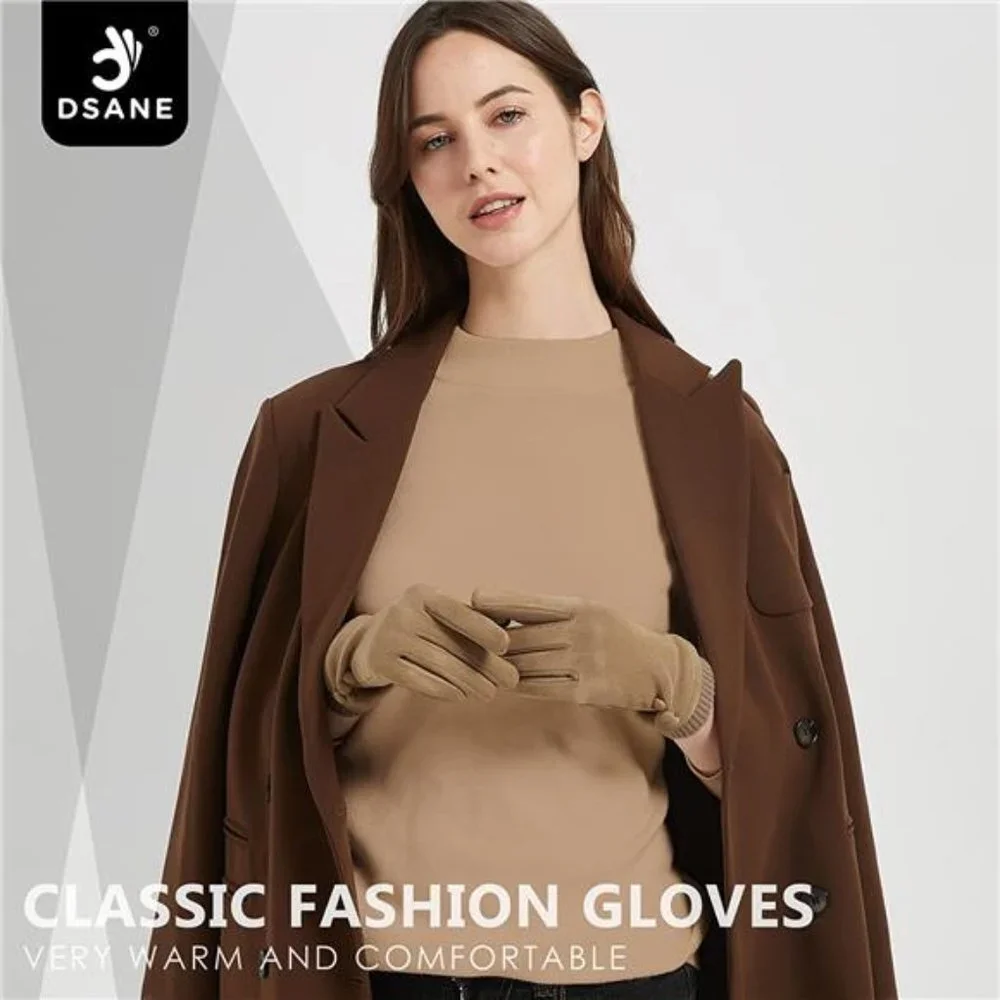 Women's Gloves Winter Touch Screen Fleece Lined Thick Warm Windproof Glo…